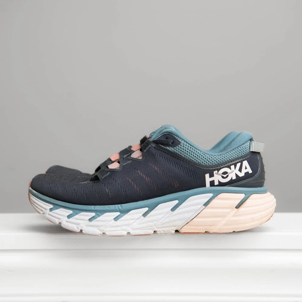 Hoka Gaviota Sz 9 Running Shoes Athleisure Comfort Orthopedic Chunky‎ Sporty Gym